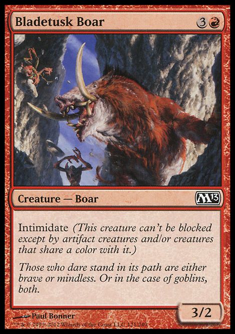 Hovedbilde Bladetusk Boar