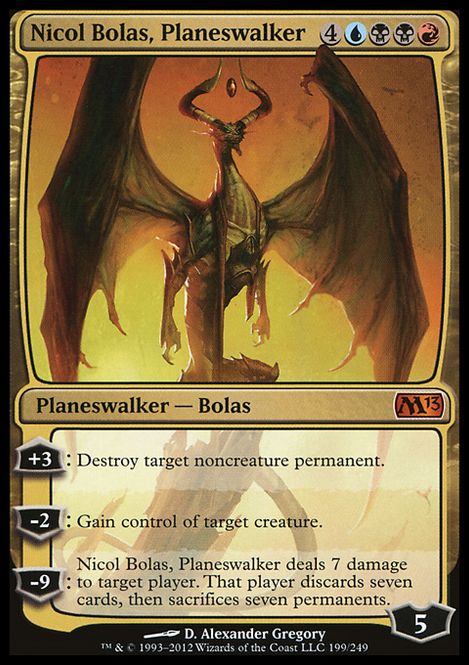 Hovedbilde Nicol Bolas, Planeswalker