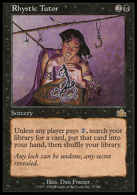Hovedbilde Rhystic Tutor