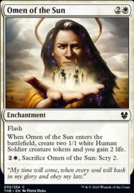 Hovedbilde Omen of the Sun (foil)