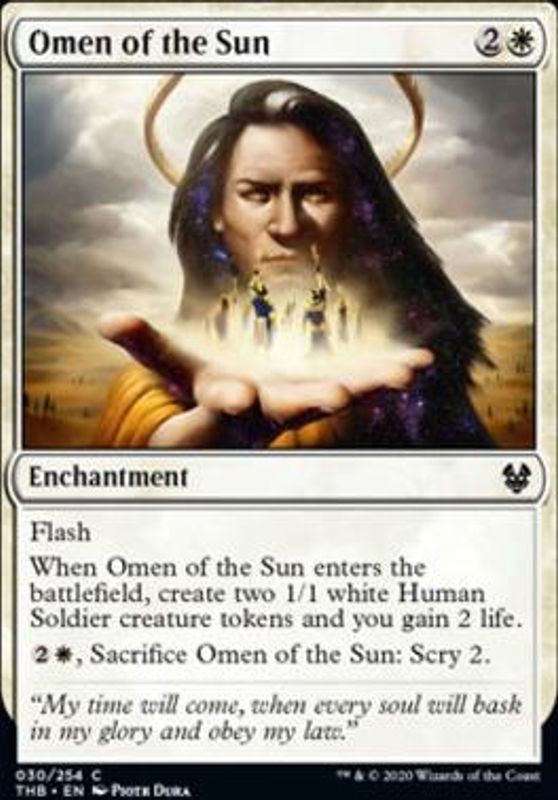 Omen of the Sun
