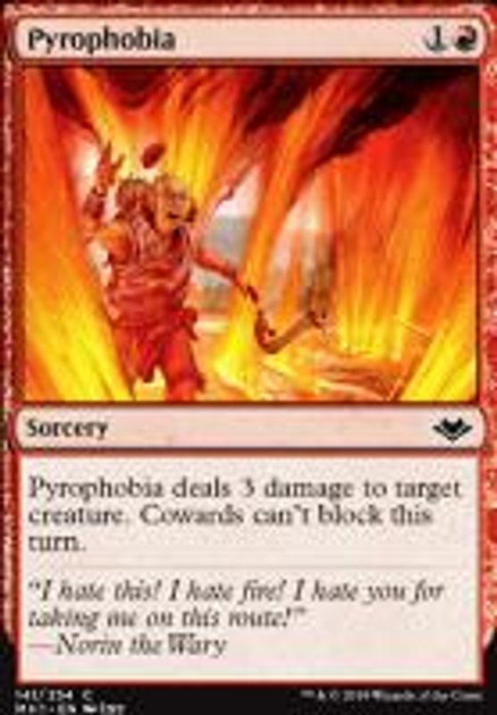 Pyrophobia (foil)