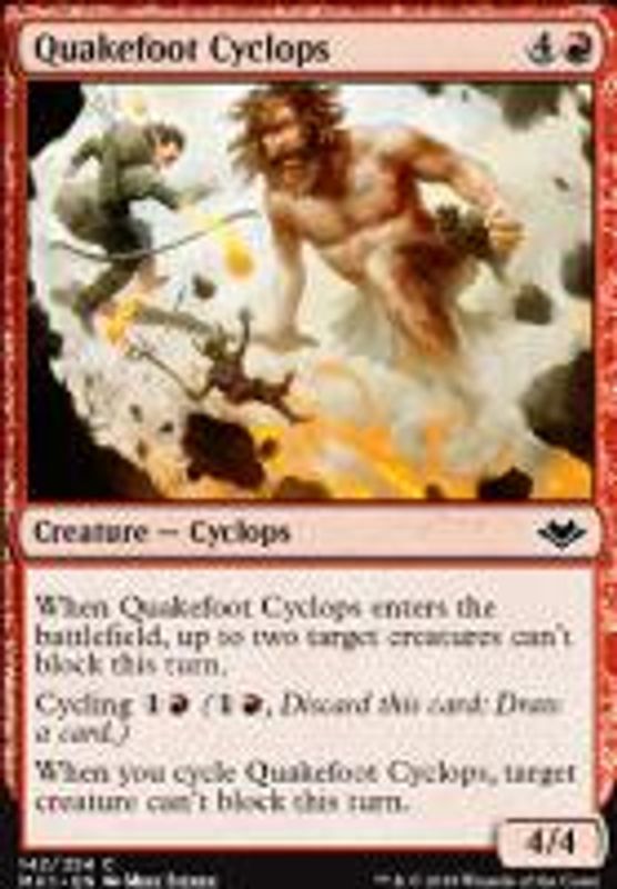 Quakefoot Cyclops (foil)