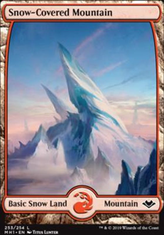Snow-Covered Mountain