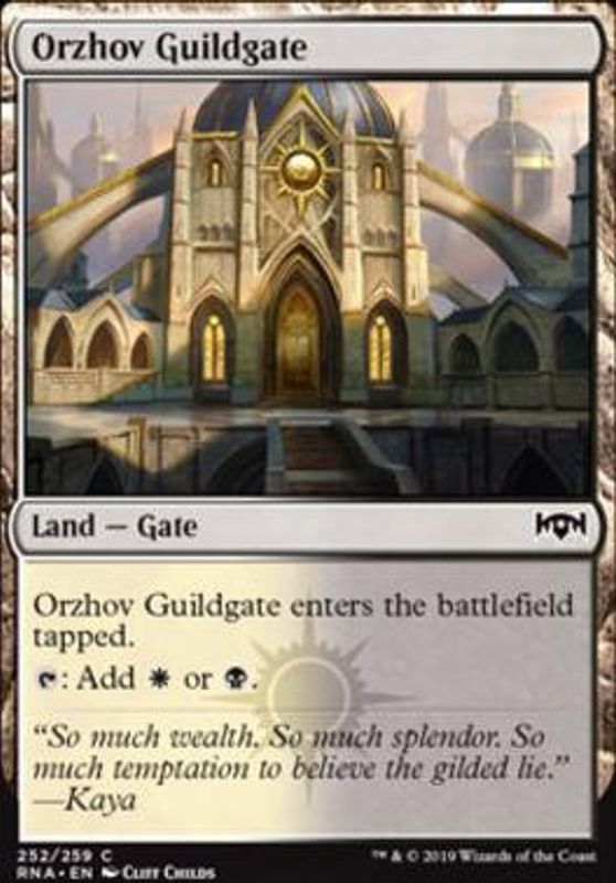 Orzhov Guildgate 252A