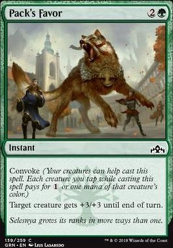 Pack's Favor