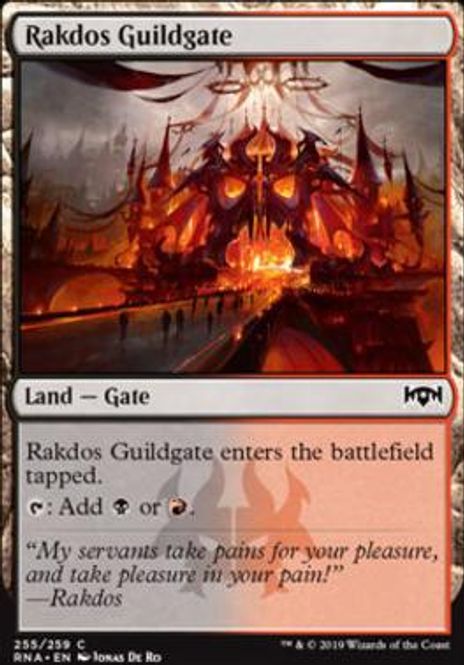 Hovedbilde Rakdos Guildgate 255A (foil)