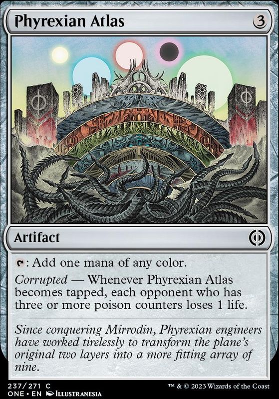 Phyrexian Atlas (foil)