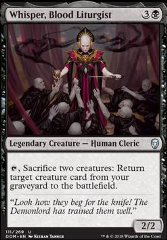 Whisper, Blood Liturgist