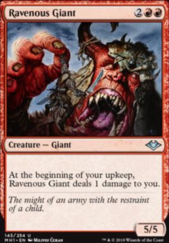 Ravenous Giant (foil)