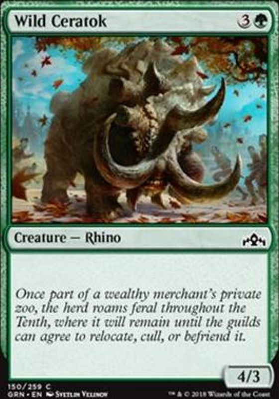 Wild Ceratok