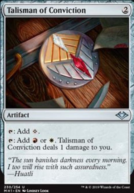 Hovedbilde Talisman of Conviction (foil)