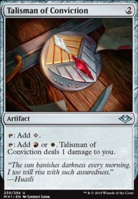 Talisman of Conviction (foil)