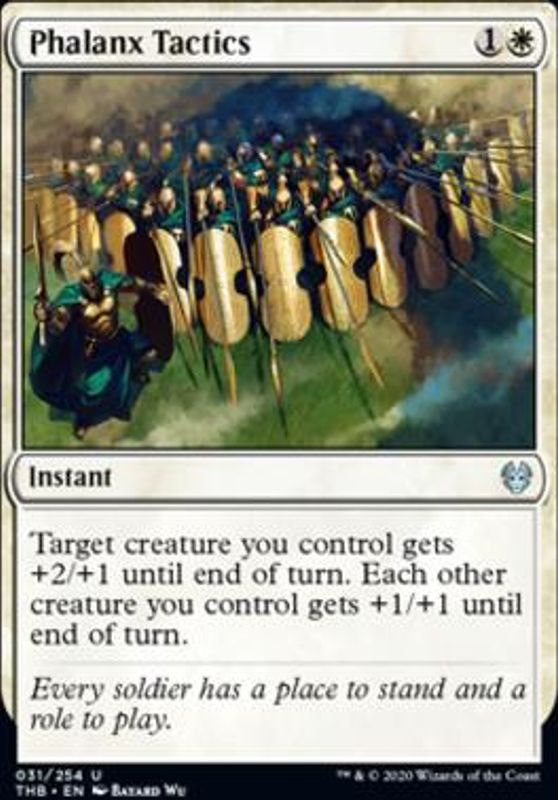 Phalanx Tactics (foil)