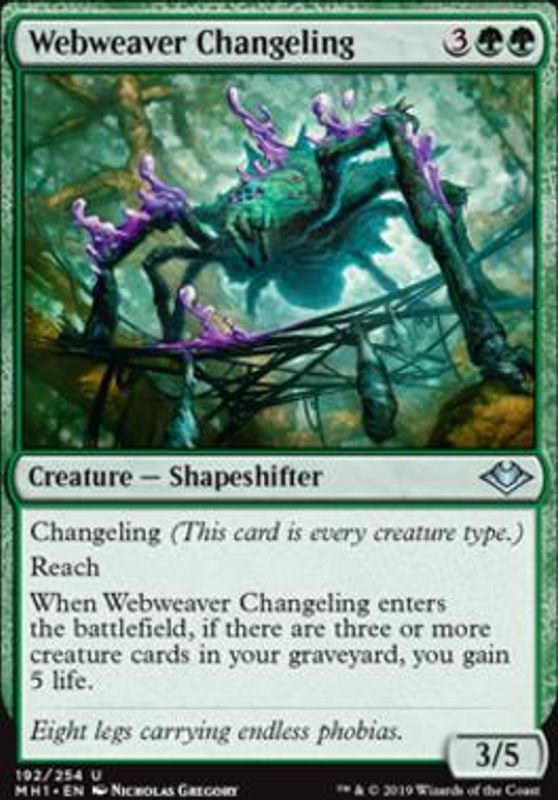 Webweaver Changeling (foil)