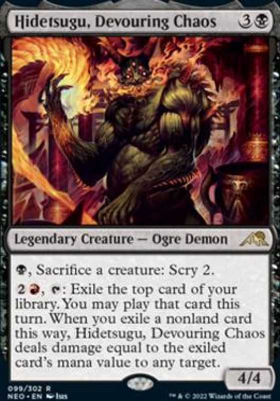Hidetsugu, Devouring Chaos
