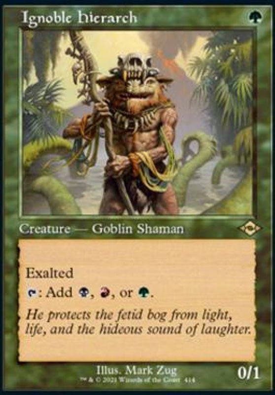 Ignoble Hierarch (Retro Frame) (foil)