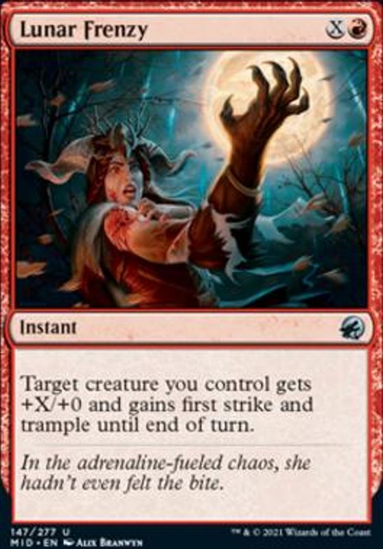 Lunar Frenzy (foil)