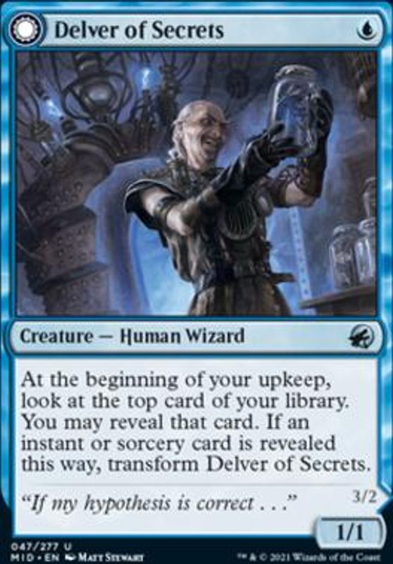 Delver of Secrets (foil)