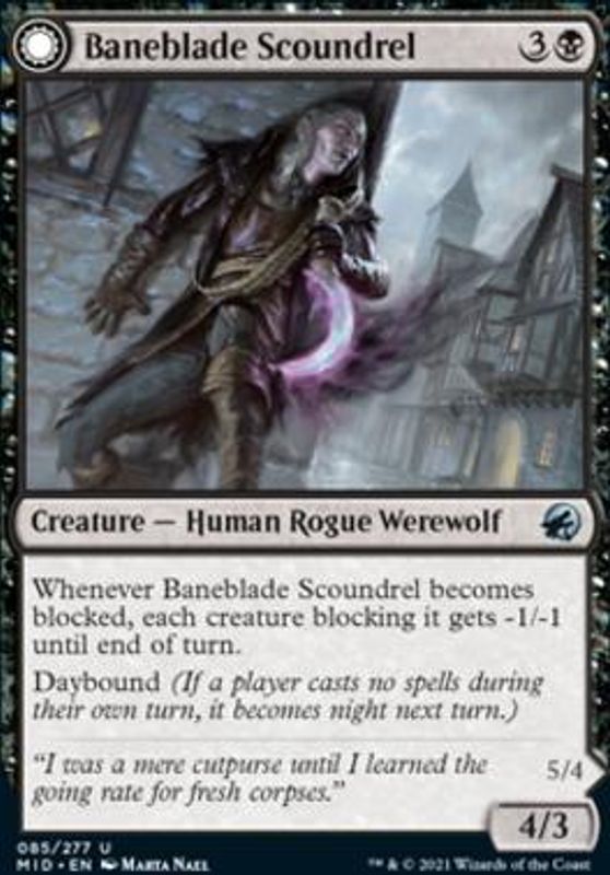 Baneblade Scoundrel (foil)