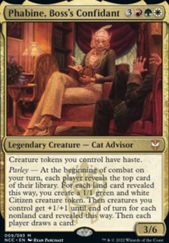 Phabine, Boss's Confidant