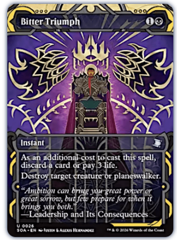 Bitter Triumph