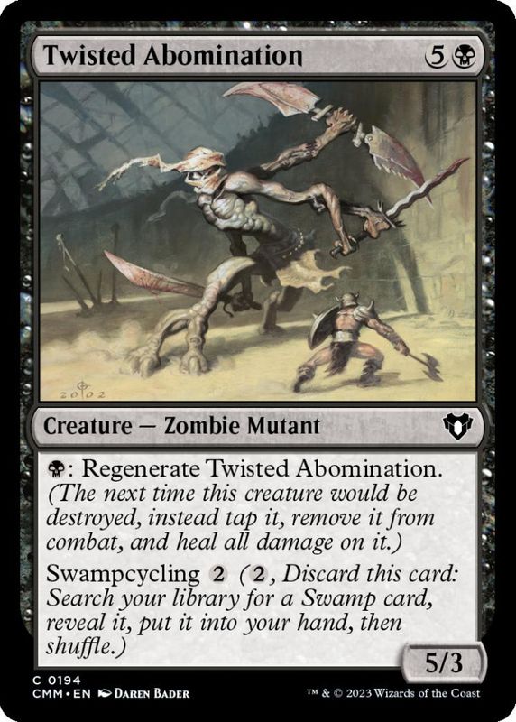 Twisted Abomination (foil)