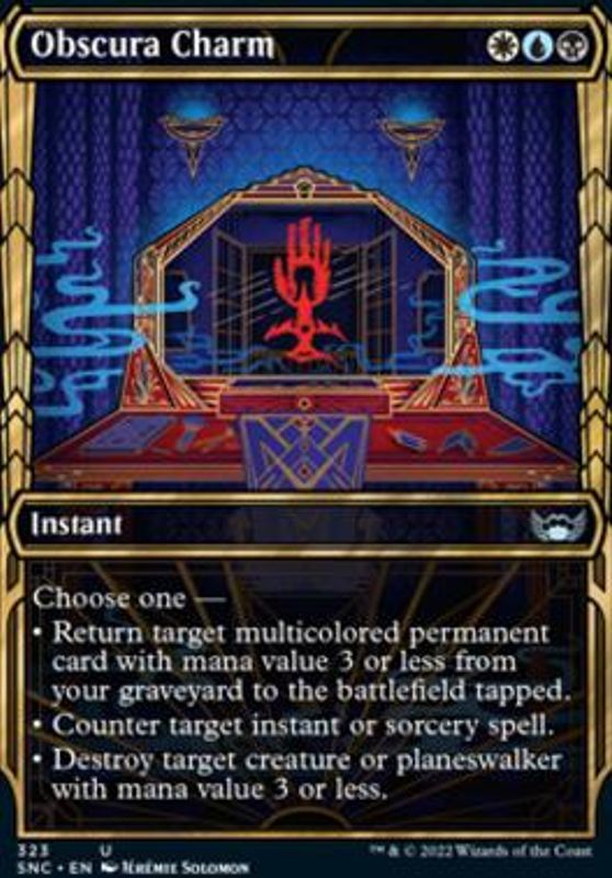 Obscura Charm (Showcase) (foil)