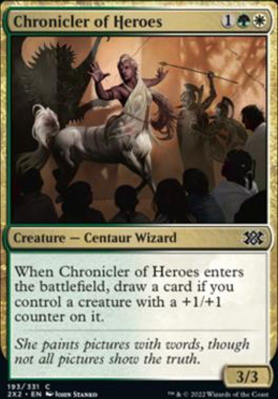 Chronicler of Heroes