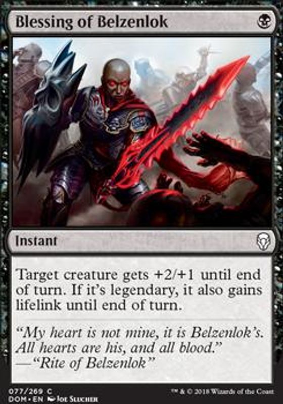 Blessings of Belzenlok