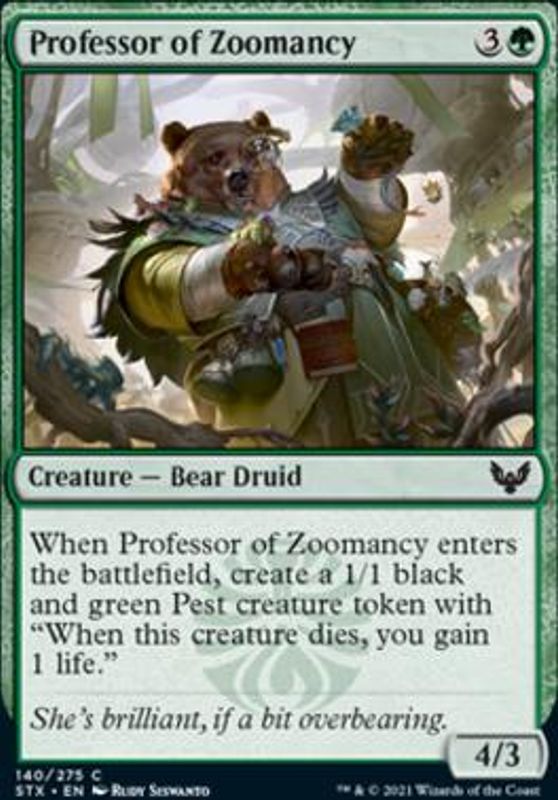 Professor of Zoomancy (foil)