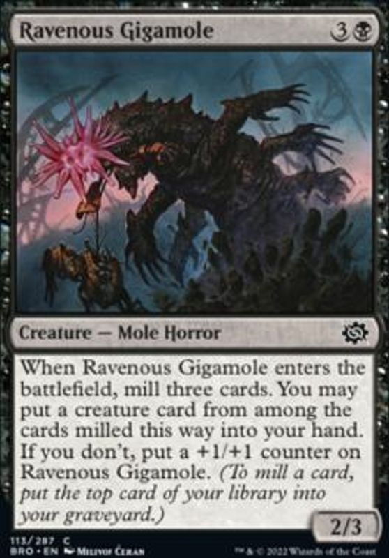 Ravenous Gigamole