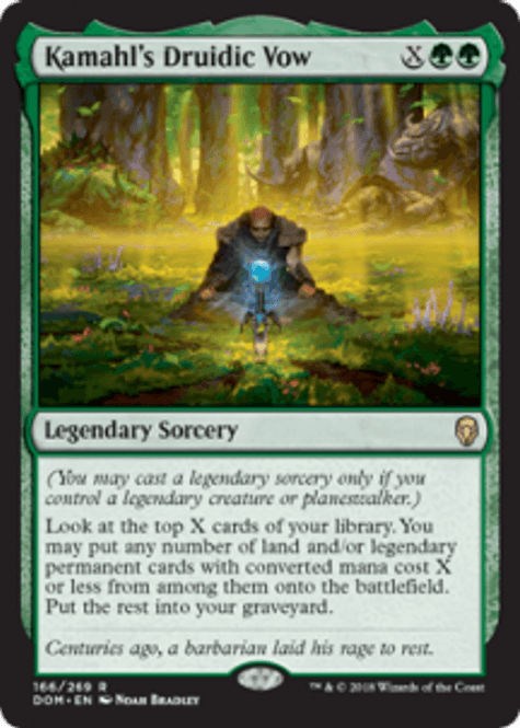 Hovedbilde Kamahl's Druidic Vow