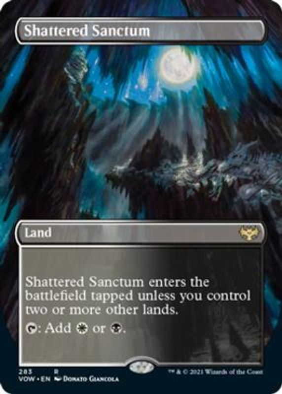 Shattered Sanctum (Borderless) (foil)