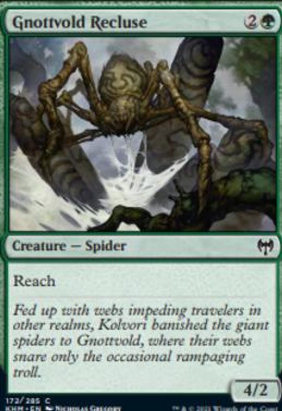 Gnottvold Recluse (foil)