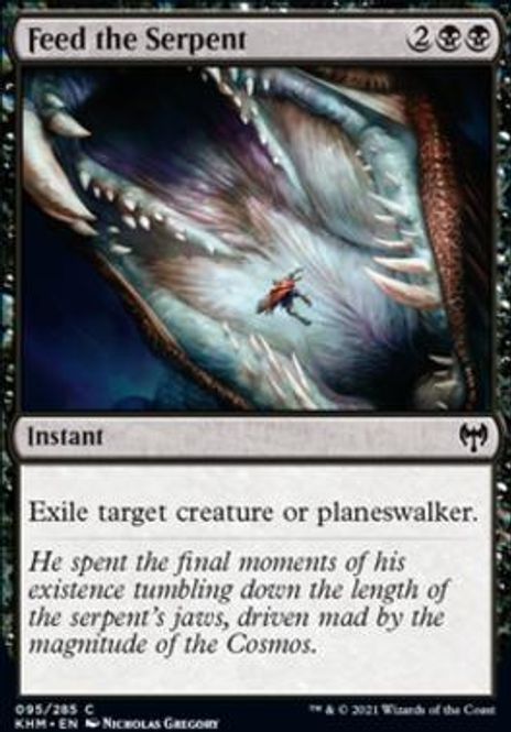 Hovedbilde Feed the Serpent (foil)