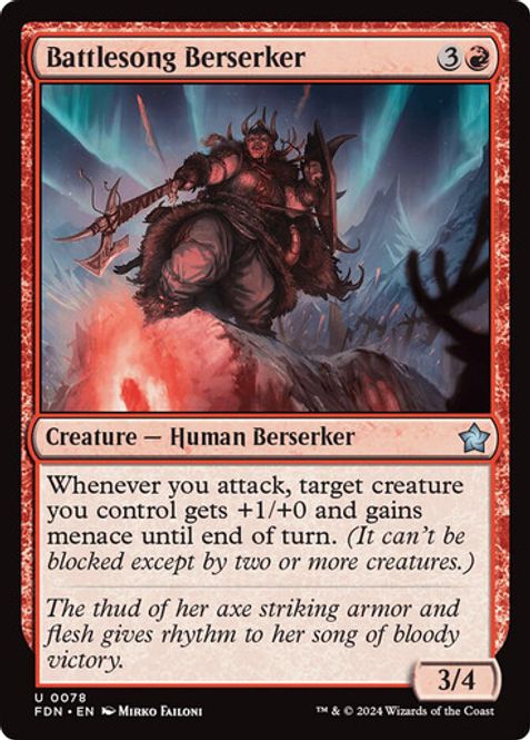 Hovedbilde Battlesong Berserker
