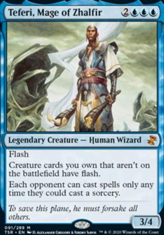 Teferi, Mage of Zhalfir (foil)