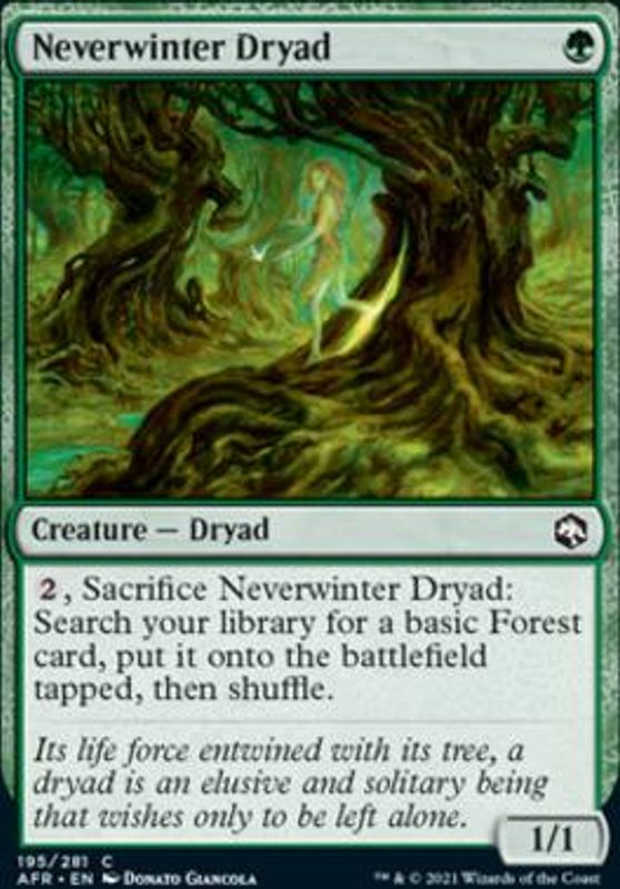 Neverwinter Dryad (foil)