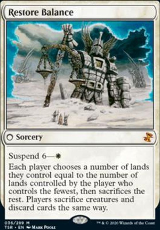 Restore Balance (foil)