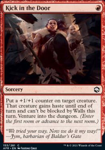 Hovedbilde Kick in the Door (foil)