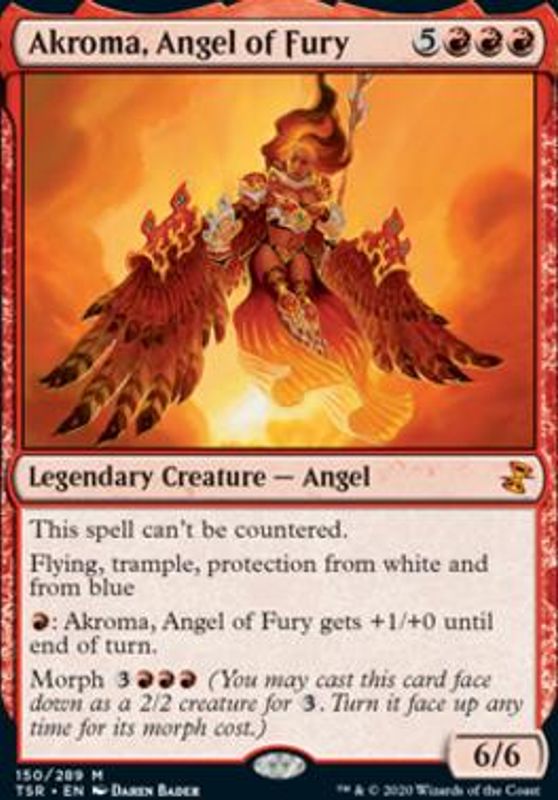 Akroma, Angel of Fury (foil)