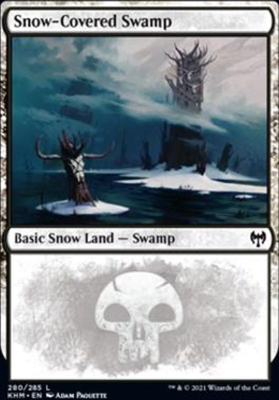 Snow-Covered Swamp (280) (foil)