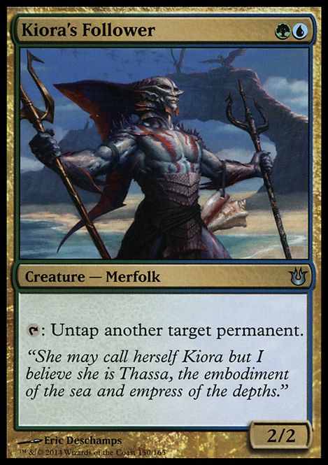 Hovedbilde Kiora's Follower (Foil)