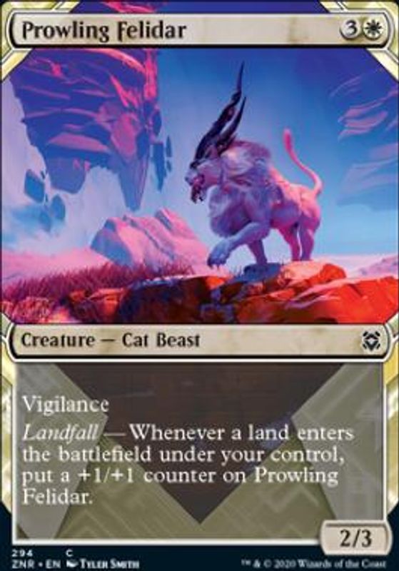 Prowling Felidar (Showcase) (foil)