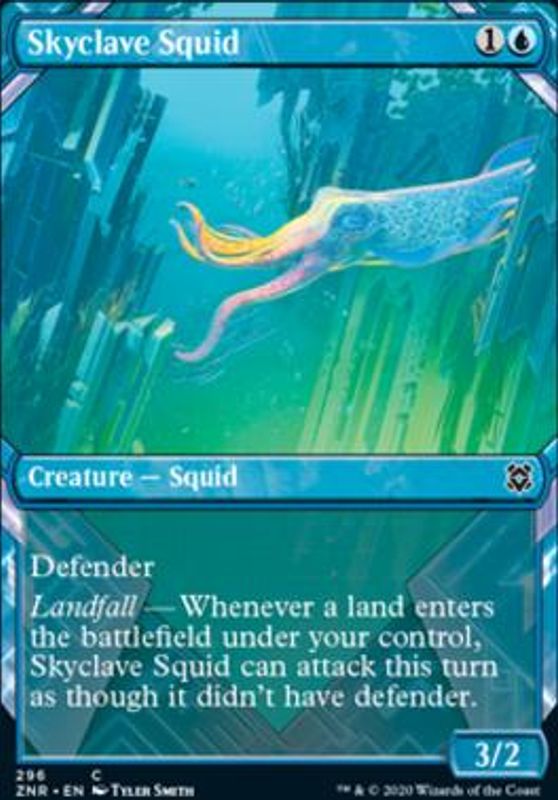 Skyclave Squid (Showcase) (foil)