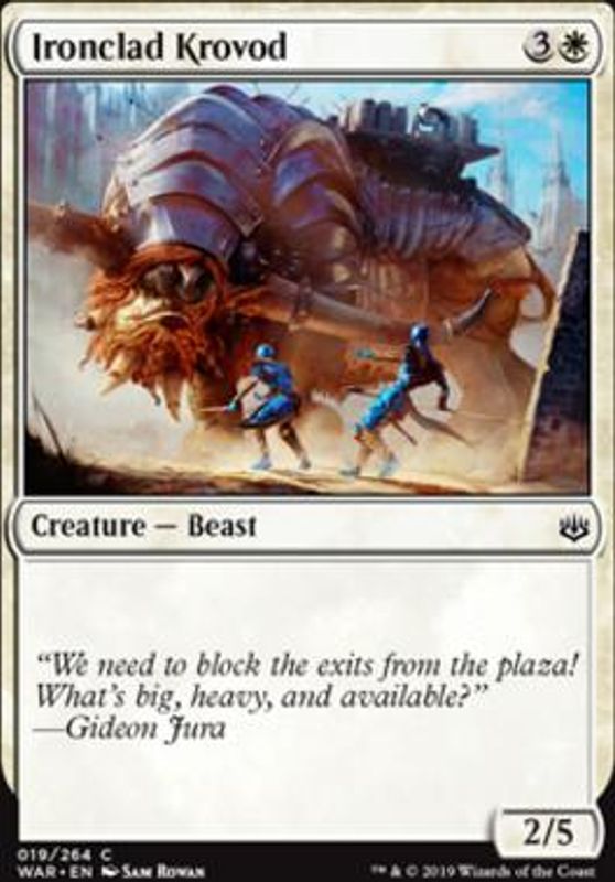 Ironclad Krovod (foil)