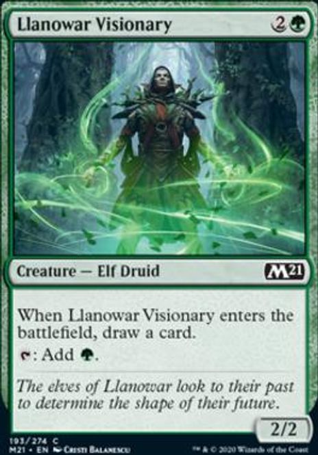 Hovedbilde Llanowar Visionary (foil)