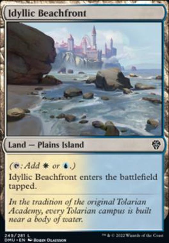 Idyllic Beachfront