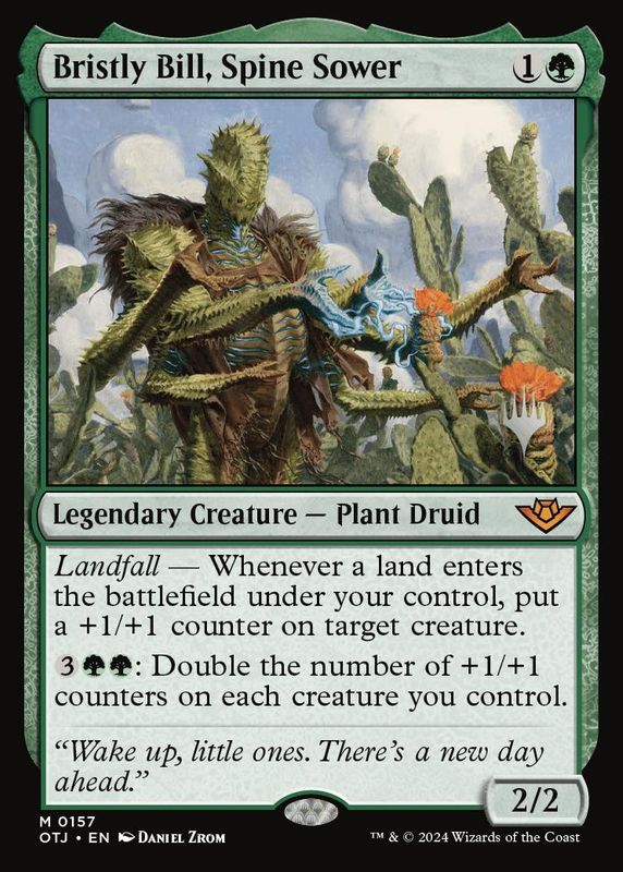 Bristly Bill, Spine Sower (Promo Pack, Foil)
